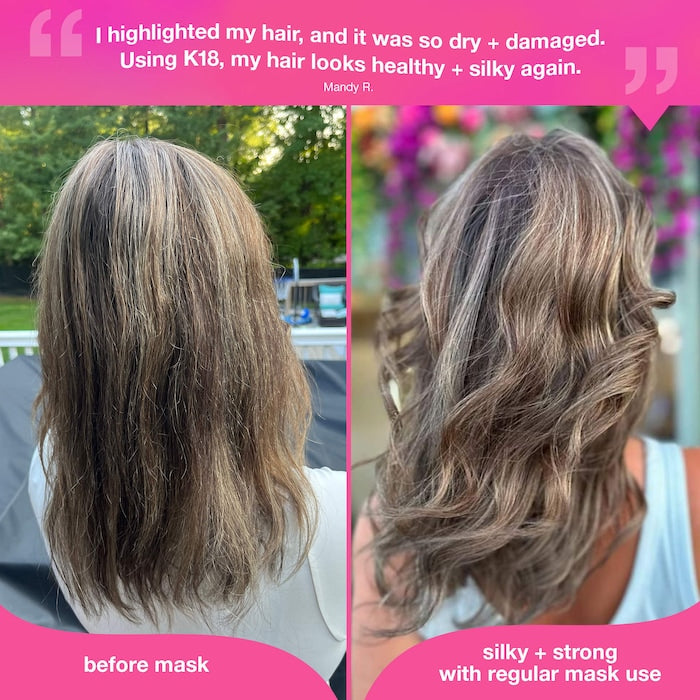 K18 Biomimetic Hairscience  Leave-In Molecular Repair Hair Mask